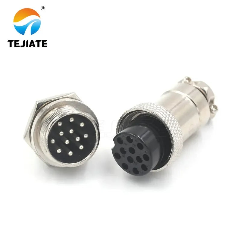 20mm Aviation Plug Connector and Socket GX20 2/3/4/5/6/7/8/9/10/12 core