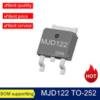 50PCS/Lot  MJD41C  MJD42C MJD122 MJD127 DPAK   SMD TIP41C TIP42C TIP31C TIP32C TO-252 NPN Transistor NEW