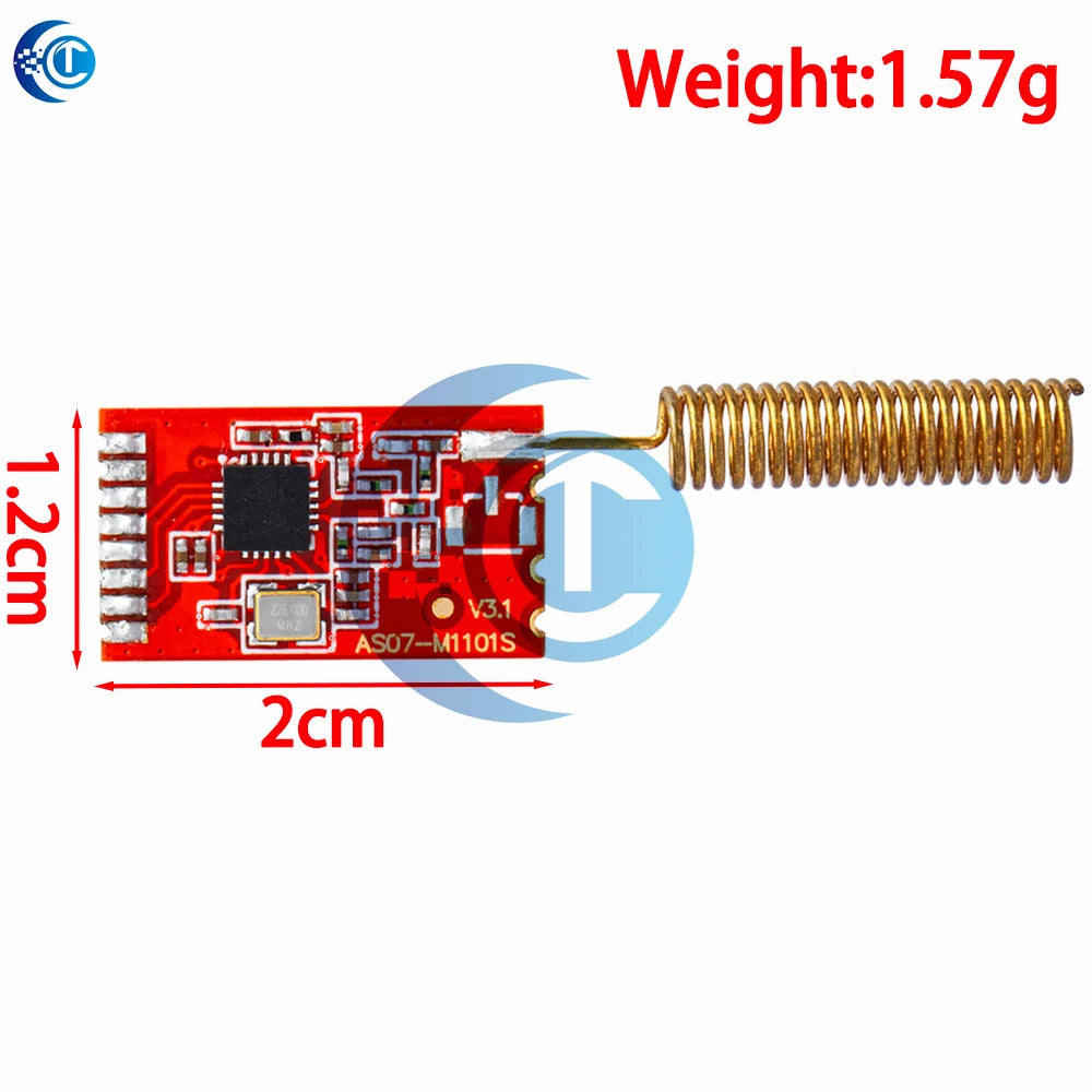 GREAT IT  433M CC1101 10mW Wireless Sender Receiver Module NRF905/SX1212/SI4432
