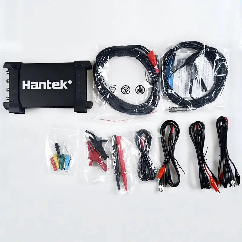 Hantek 6074BE 6074BC 6074BD 6254BD 6254BE HT201 Digital Storage Oscilloscopes PC USB Portable 4 Channels 70MHz Bandwidths WIN10