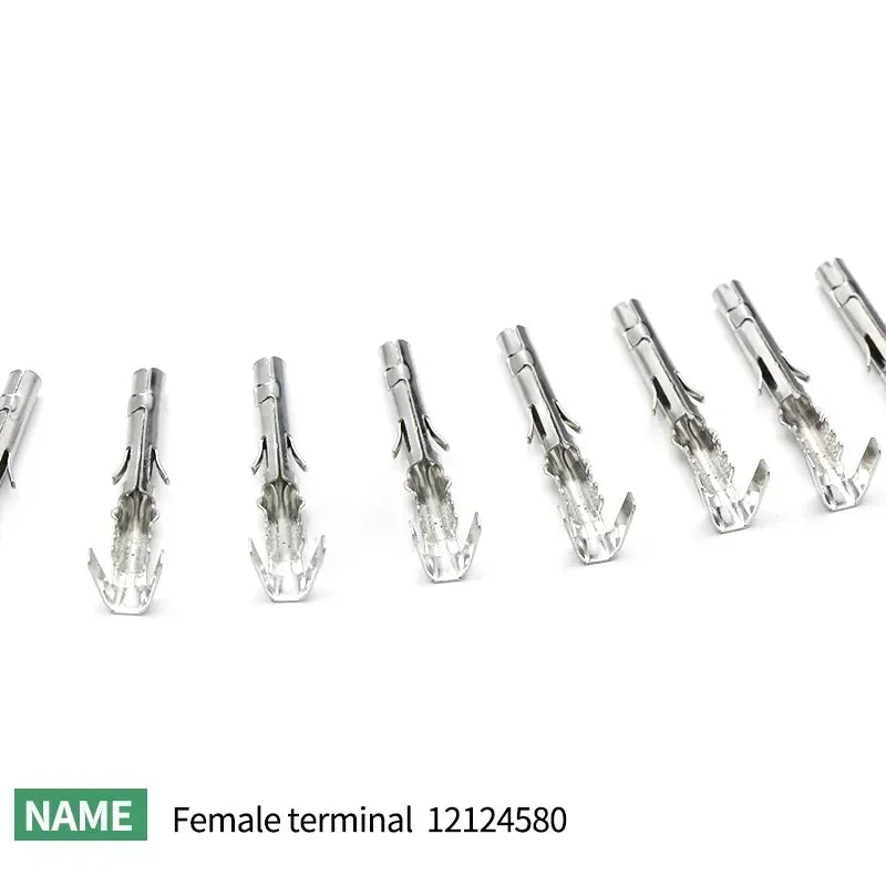 5/20Sets 2.5mm 1/2/3/4/6Pin Waterproof Electrical Connector Male Female Plug Delphi Injector Socket 12010975 For GM Motorcycle