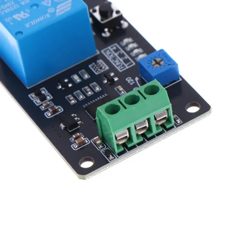 Self Locking Delay Timer Relay Adjustable Time Switch Module Accurate On Off Control for Industrial Automation Home Appliance