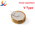 2PCS 2.7V 3V 3.8V 4.0V  5.5V 0.022F 0.047F 0.1F 0.22F 0.33F 0.47F 1.0F 4.0F  Farad capacitors Supercapacitors C/V/H/R Type New