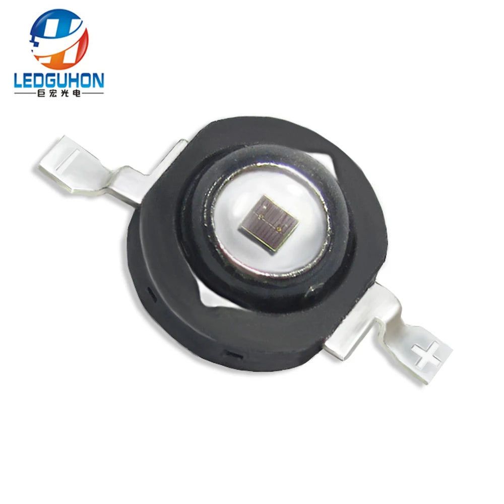 20PCS High power 2PIN IR 60 120 degree 1W 3W 800nm 810nm 820nm 830nm 840nm 850nm 880nm 890nm leds