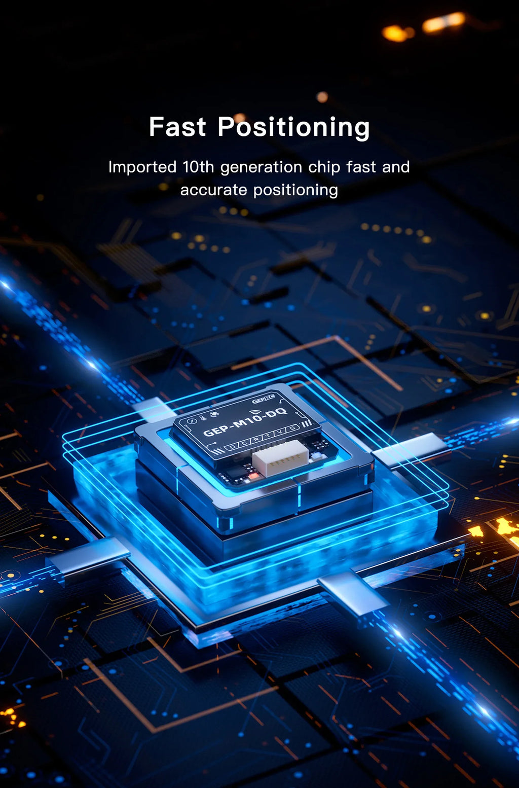 GEPRC GEP-M10 Series GPS Module Integrate SBAS Joint Positioning  M10 Chip QMC5883L Magnetometer DPS310 Barometer FPV Drone