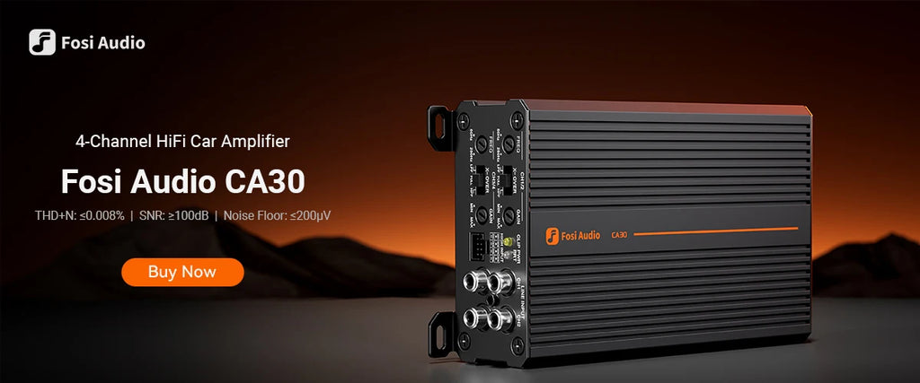 Fosi Audio V3 Stereo Power Amplifier 300W *2 TPA3255 Class D Mini Amp 2 Channel Audio Amplifier for Subwoofer Passive Bookshelf