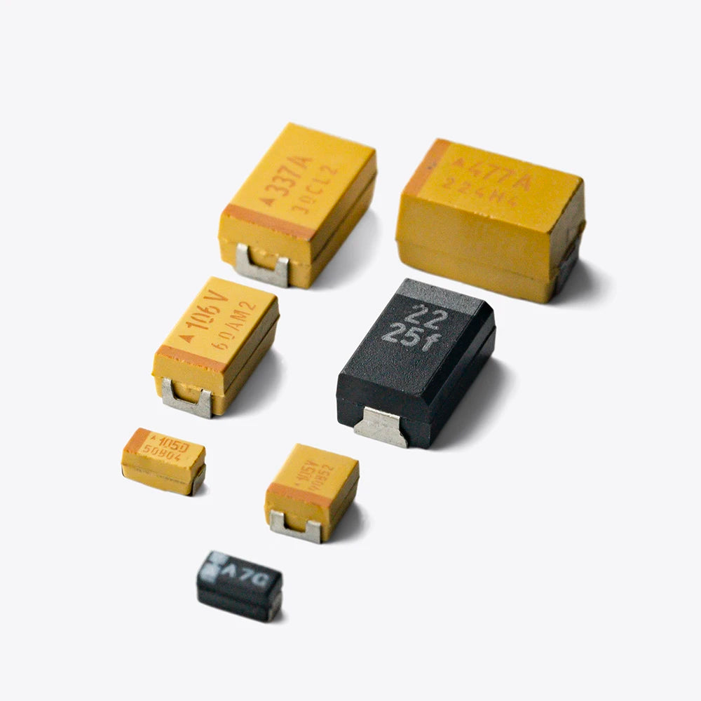 SMD Tantalum capacitor Case A B C 6V 10V 16V 25V 35V 50V 0.33uF 1uf 2.2UF 4.7UF 10UF 22UF 33UF 47UF 68uF 100UF 220uF 330UF