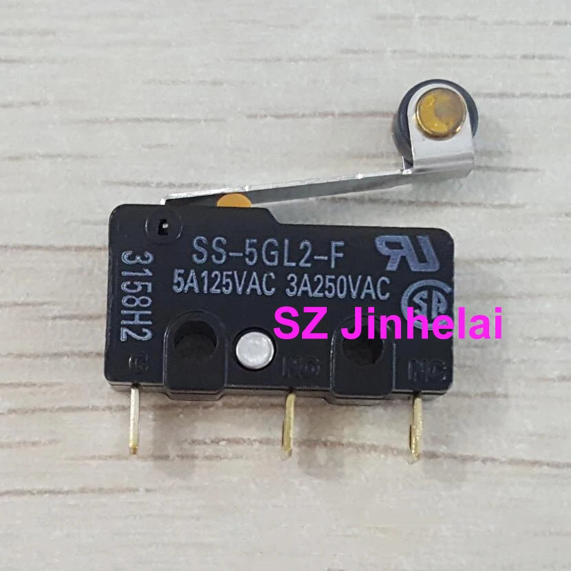 10pcs Authentic Original Omron Micro Switch SS-5 5GL 5GL2 5GL13  5GL111 5-F 5GL-F 5GL2-F 5D