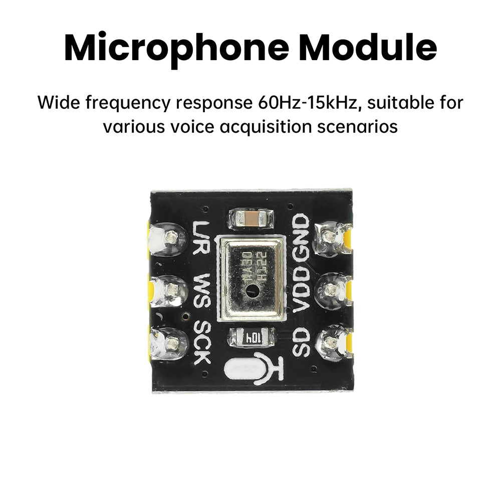 MS4030 Omnidirectional Microphone Module MEMS High Precision Low Power I2S Supports ESP32 Compatible With INMP441
