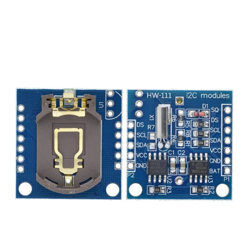 DS1302 DS1307 DS3231 AT24C32 IIC Module Precision Clock Module DS3231SN Memory Module Real Time Module 3.3V 5V For Raspberry Pi