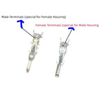 10Set Molex 3.0mm Plug-in Male Female Housing Terminals Connector   2*1/2/3/4/5/6/7/8/9/10/11/12P MX3.0mm Double Row Connector