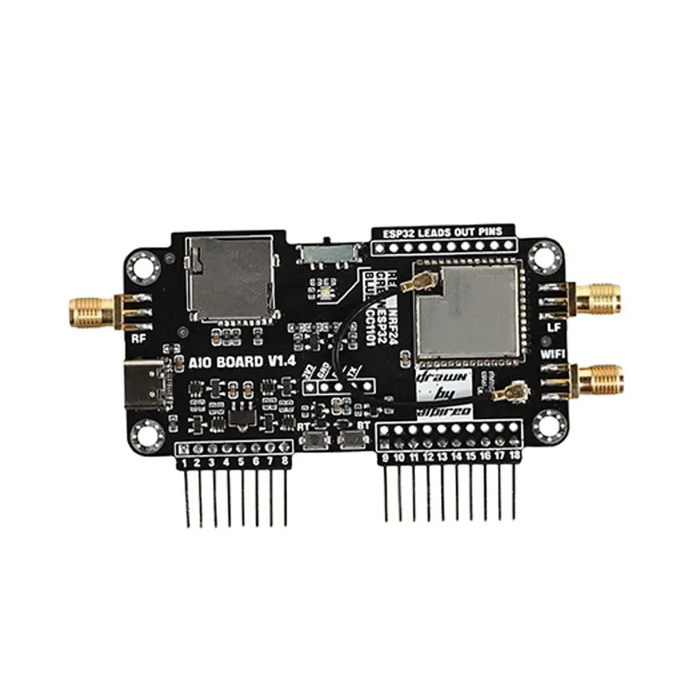 For Flipper Zero 3-in-1 2.4G Expansion Electronic ESP32 SD Protective Case NRF CC1101 Sub-ghz Module Signal MAX Tools