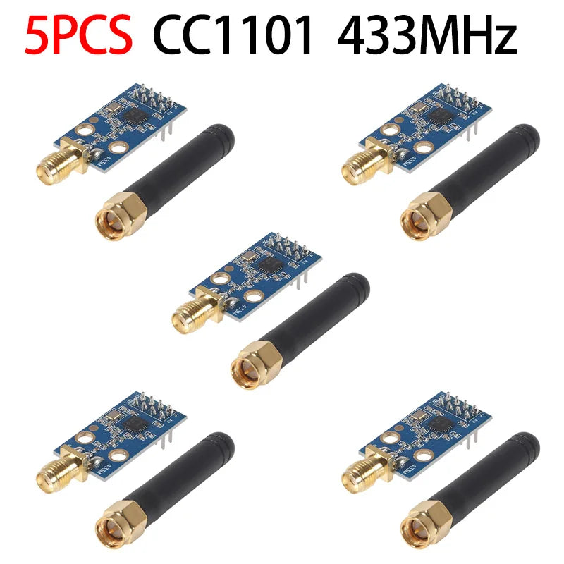 XZG CC1101 Wireless Module With SMA Antenna Wireless Transceiver Module For Arduino 433MHZ 1-10PCS
