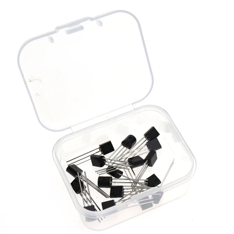 50/100PCS Transistor Kit 2N2222 TO92 NPN 30v 800MA Transistors Electronic kit With Box 2N2222A 2222 DIP