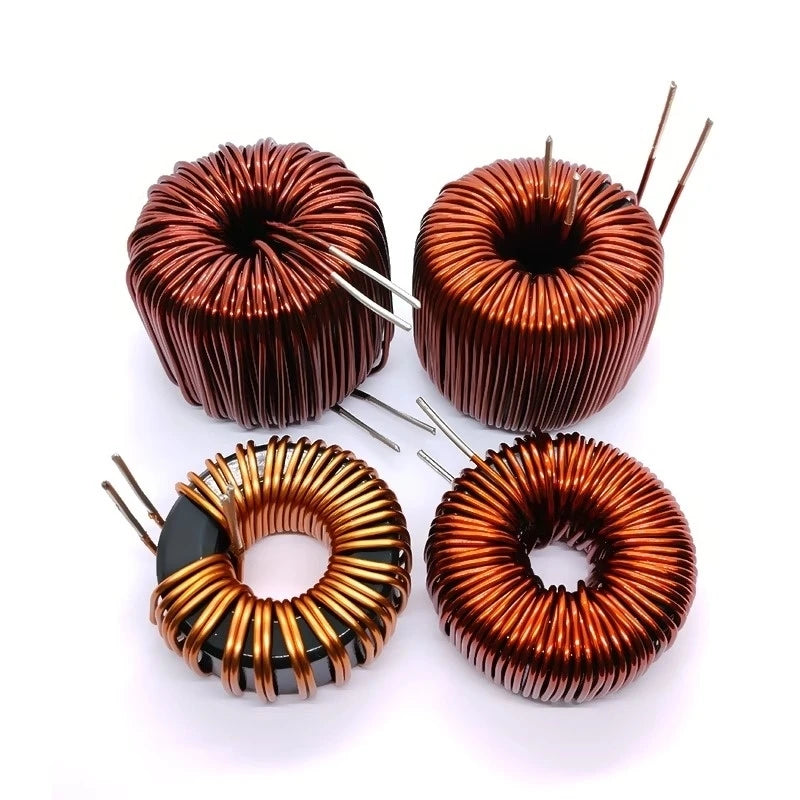 1PCS 47MM Iron Silicon Aluminum 1/1.5/2/3/4 MH 184125 Charging Pile PFC LC Filter Inductor DC-DC