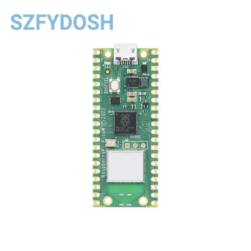 Raspberry Pi Pico or Pico W microcontroller development board dual core wireless wifi programming