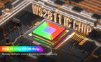 WS2811 Addressable 630 720 LEDs Dream Color FCOB RGB IC LED Light Strip 12mm 12V 24V Flexible WS2812B FOB COB Led Lights RA90