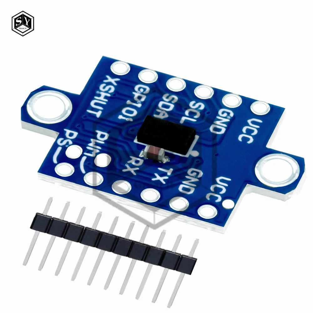 VL53L0X GY-53 Dual-Output ToF Distance Sensor - 3V-5VDC Serial/PWM Compatible for  Arduino