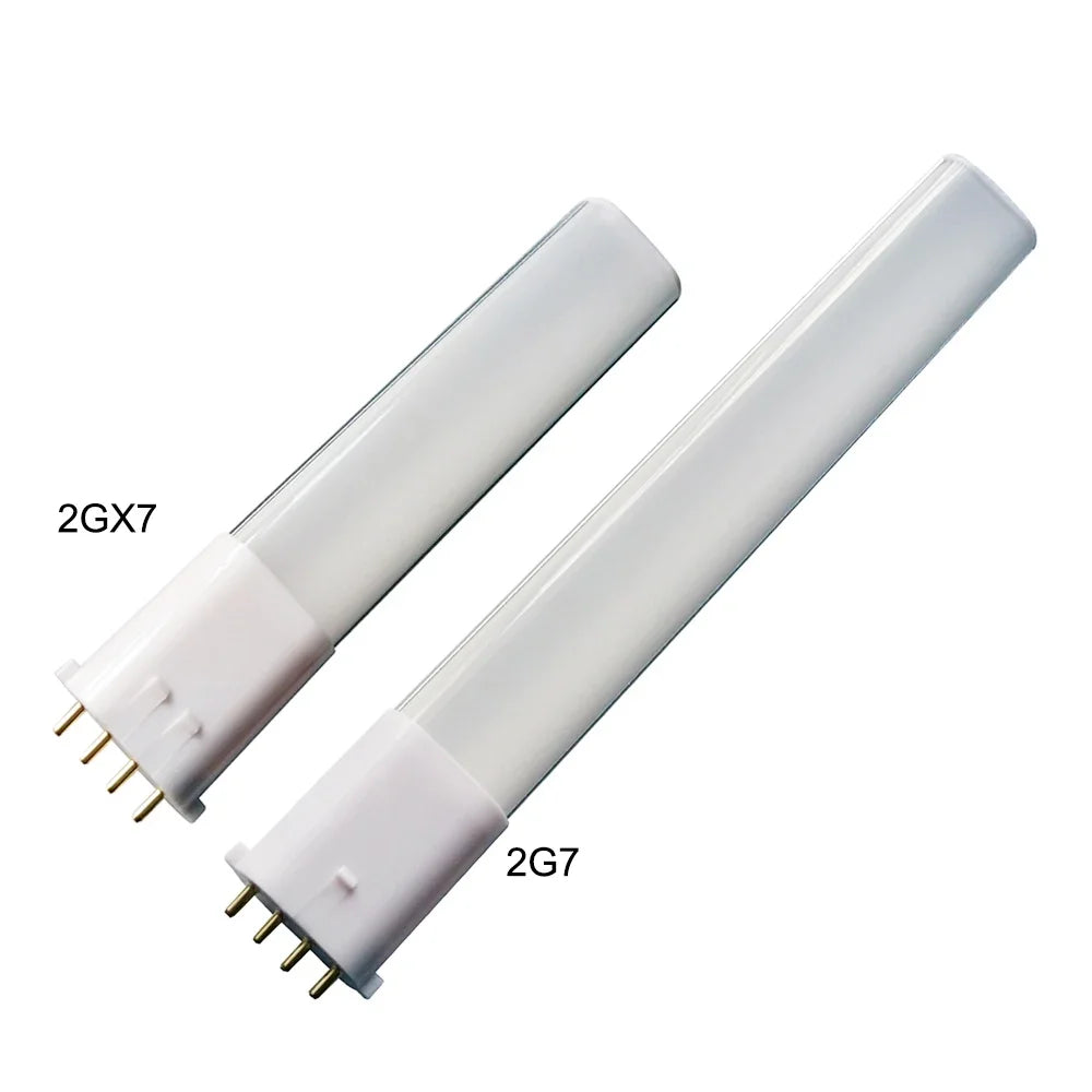 LED G23 3W 4W 5W Horizontal Side Plug CFL PL-S 7W-13W110V/220V 2Pin G23/GX23 4P 2G7/2GX7 Plug-in PL Energy Saving  Light Lamp