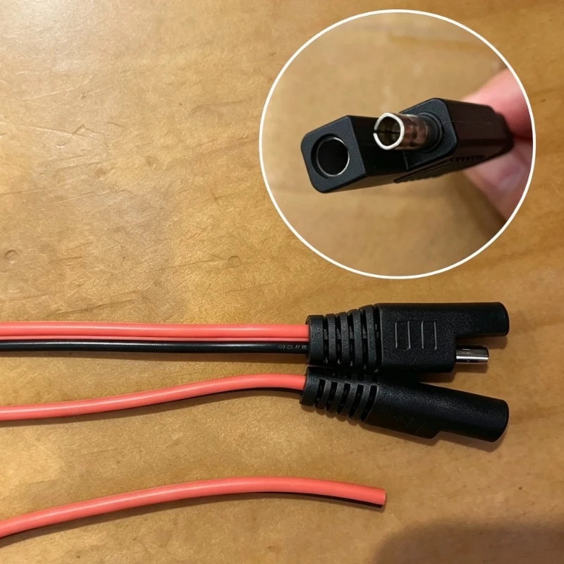 SAE 10/14AWG Male Female Single Ended Signal Extension Cable Quick Disconnect Plug Cable For Solar Electrical Equipment Supplies