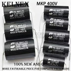 1Pcs MKP Capacitor Audiophiler Kondensotor HIFI Fever Electrodeless Audio Metal Film 400V 630V 1.5UF 1.8UF 2.2UF 3.3UF 4.7UF