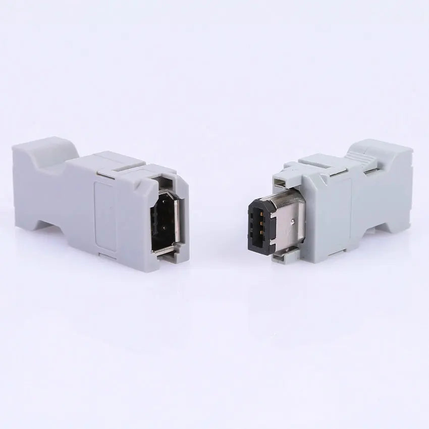 1/5/10pcs Male Female IEEE 1394 6 Pin Plug Socket SM-6E SM-6P Servo Connector Cross MOLEX 55100-0670 54280-0609 Wire Solder