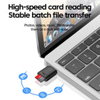 Mini TF Card Reader USB2.0 To TF Memory Card Adapter For PC Laptop Accessories High Speed MicroSD In Car Cardreader