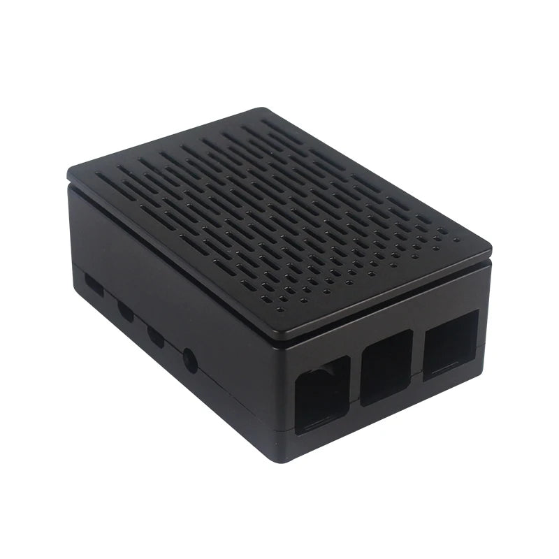 Raspberry Pi 4 Model B ABS Case Optional Cooling Fan Shell Box Fit for GPIO 3.5 Inch Touch Screen for Raspberry Pi 4