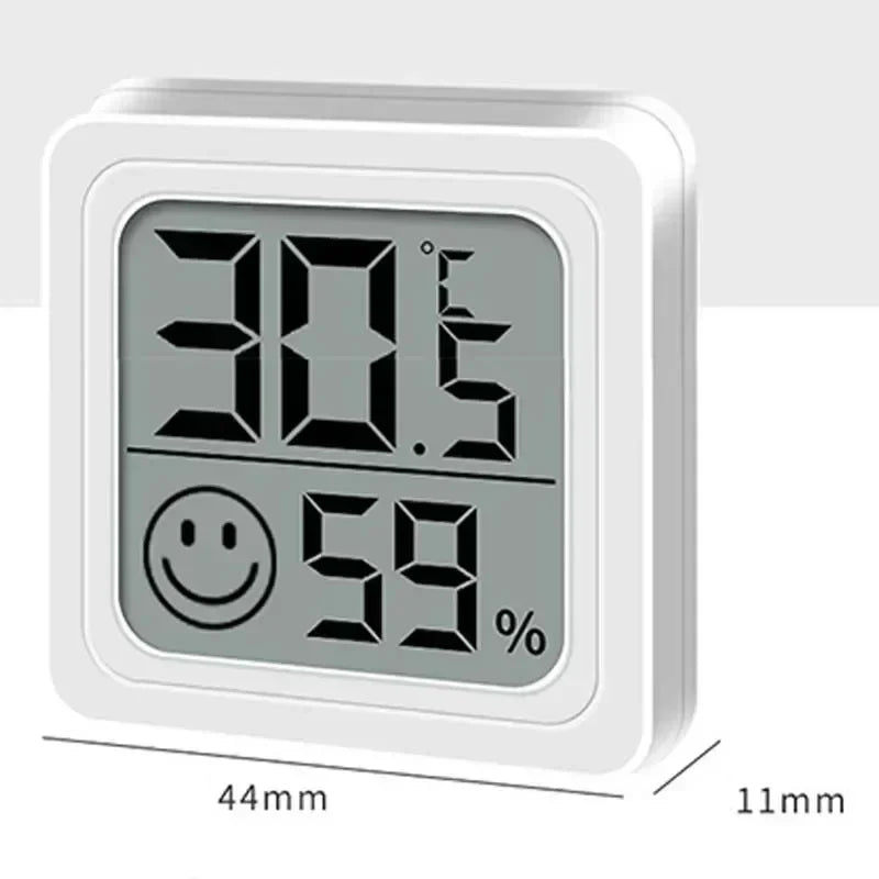 VIVO Mini Indoor Digital Thermometer Hygrometer LCD Display Room Temperature Humidity Sensor Gauge Weather Station 2026New