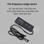 Quectel 4G WiFi GNSS 3 in 1 Combo External Antenna Signal Amplifier LTE 2.4G GPS Multi-band High Gain SMA Connector 1m Cable