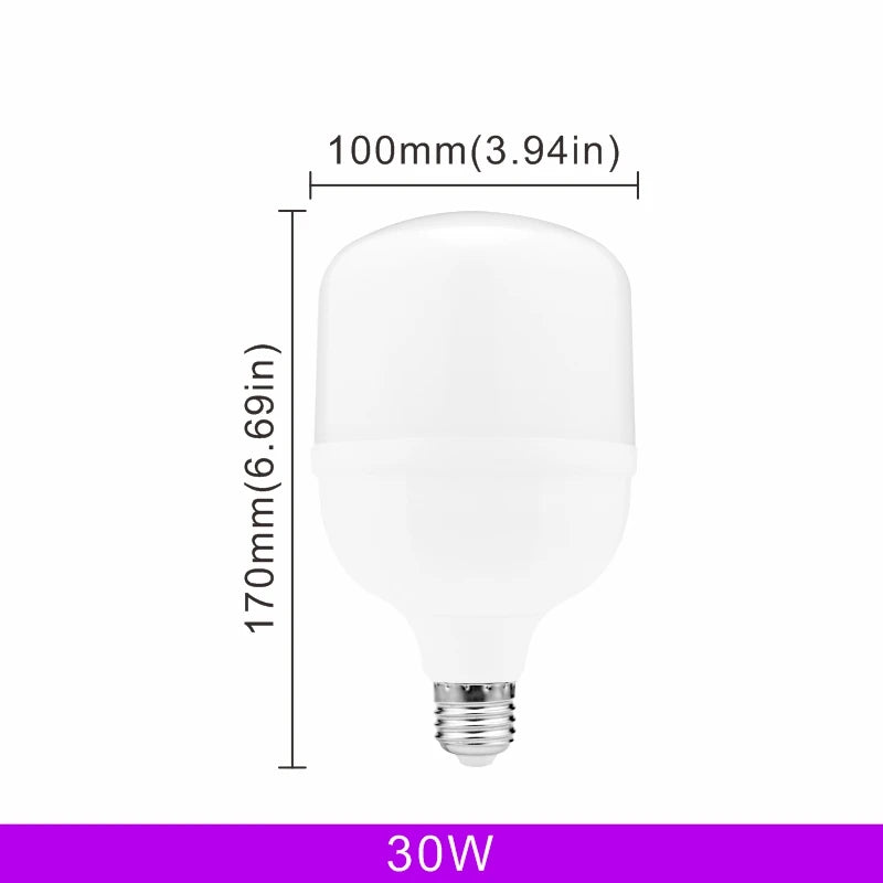 Lampada LED Bulb E27 60W 50W 40W 30W 20W 15W 10W 5W LED Light 220V No Flicker LED Lamp Spotlight Lighting Ampoule Bulb