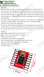 TB6612 DRV8833 Dual Motor Driver 1A TB6612FNG for Arduino Microcontroller Better than L298N