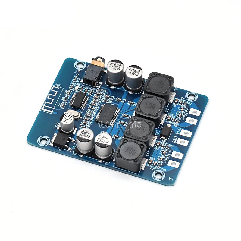 TPA3118 Stereo Audio Bluetooth Digital Power Amplifier Board 45W*2 12V 24V Amplificador