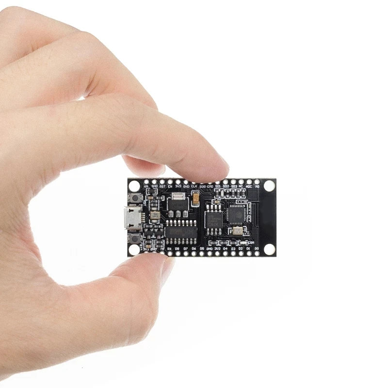 NodeMCU V3 Lua WIFI Module Integration of ESP8266 + Extra memory 32M Flash, USB-serial CH340G
