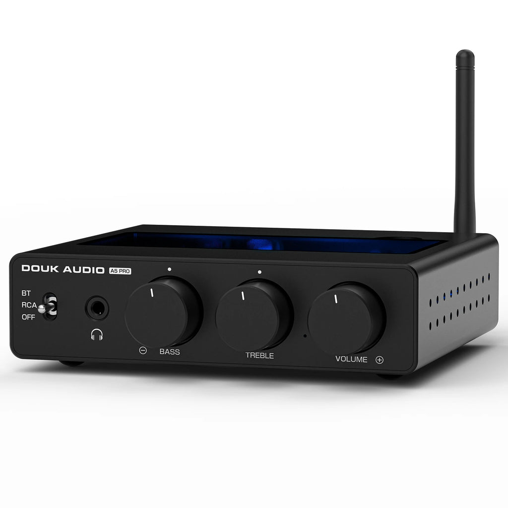 Douk Audio A5 PRO TPA3255 Bluetooth Receiver Digital Amplifier HiFi Class D Amp Stereo Audio Amplifier 48V