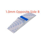 100 Pcs Flexible Flat Cable FFC FPC Jumper 0.5 1.0 MM 4 5 6 8 10 12 14 15 16 20 24 28 30 32 40 Pin AWM 20624 80C 60V VW-1