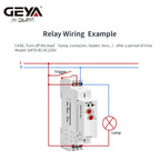 GEYA GRT8-B Off Delay Time Relay Electronic 16A AC230V OR AC/DC12-240V CE CB Approved