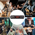 30W 60W Amplifier 12V MP3 Decoder Board Bluetooth 5.3 Stereo Audio DIY Car MP3 Player FM Radio TF USB 6.5mm Mic Jack Record Call