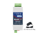 Promotion ZLAN5143D DIN Rail RS485 To Ethernet RJ45 Converter Server Device Modbus RTU TCP Gateway