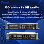Усилитель с проходным DSP процессором RedPower IMPERATOR 12 каналов Car DSP Amplifier