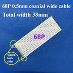 1PCS AWM 20706/20861 Flexible Flat Cable, Gold-Plated FFC FPC 0.5mm Pitch 40-96Pin 105C 60V VW-1 Ribbon Cable