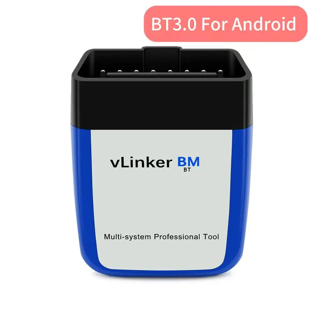 Vgate VLinker BM+ ELM327 BimmerCode Auto Code Reader BLE Diagnostic Tool Car Scanner ELM 327 OBD2 Bluetooth 4.0/3.0 V1.5