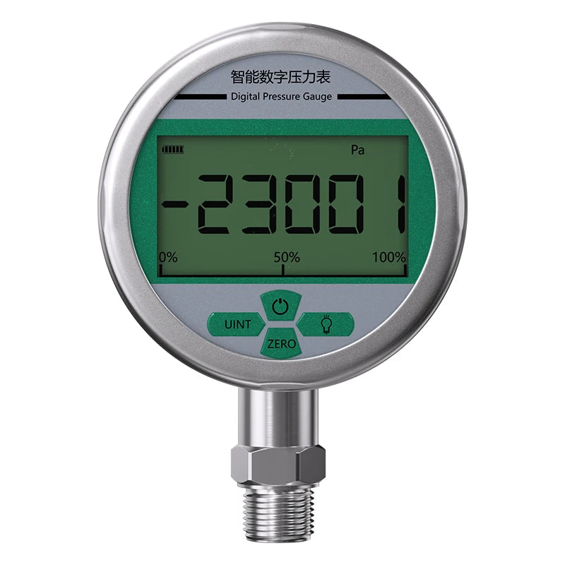 400bar Digital Pressure Manometer -0.1Mpa-60Mpa Digital Pressure Gauge 80mm M20*1.5 0.2% 600bar Pressure Manometer 100Kpa 100bar