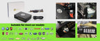 Sennuopu DP X10 Car Audio 4 Ch Power Amplifier 8 Channel Dsp Processor Bluetooth Amp Equalizer Amplificador Automotivio Sound