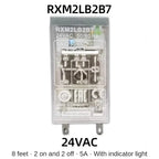 Schneider Electric Intermediate Relay RXM2LB2BD JD RXM4LB2P7 F7 RXM4LB2BD 24V 230V RXZE1M2C RXZE1M4C 8 Feet 14 Feet Base