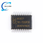 STC8G1K17-38I-TSSOP20 STC8G1K17 STC8G1K17-38I STC 8G1K17 TSSOP20 Enhanced 1T 8051 Microcontroller MCU IC Controller Chip