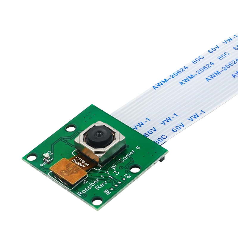 Raspberry Pi 5MP Camera OV5647 Webcam 65° 120°  Auto Fixed Focus Camera Module with 15cm FFC for Raspberry Pi 4B 3B+ 3B