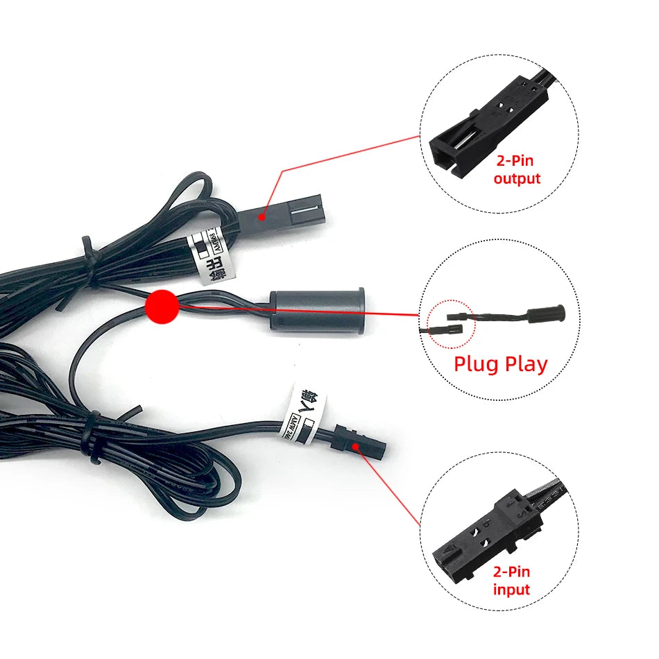 DC 12V 24V 5A LED Cabinet Sensor Switch Door Control/PIR Motion/Hand Sweep/Touch Activated for Wardrobe Closet Under Strip Light