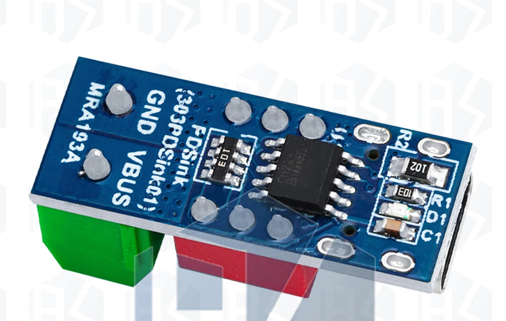 USB-C PD Trigger Board Module PD/QC Decoy Board Fast Charge USB Type-c to 12v High Speed Charger Power Delivery Boost Module