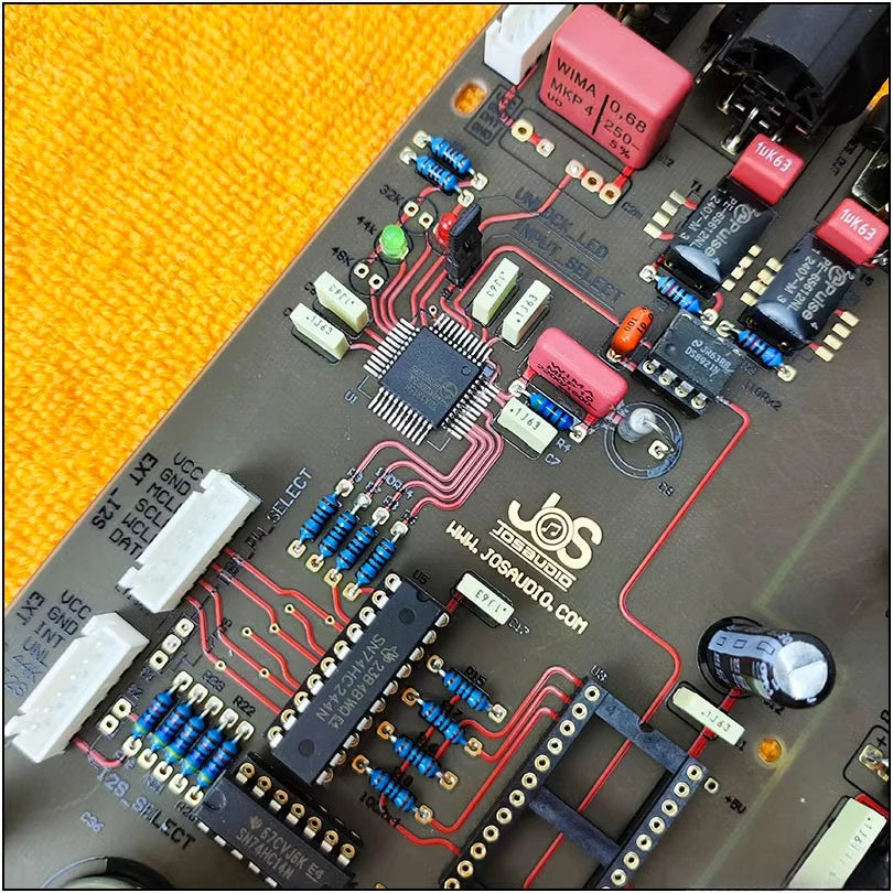 TDA1541 chip DAC audio decoding board PCB finished DIY 10th anniversary commemorative improved version